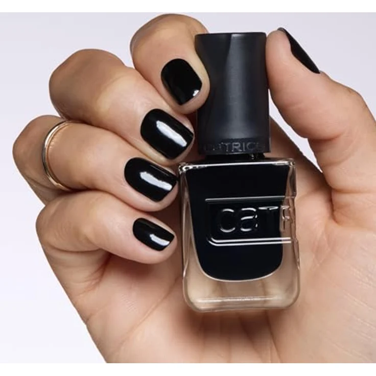 Catrice GEL AFFAIR Nail Lacquer, Nagellack Nr. 037 Schwarz, Langanhaltend, Glänzend, Vegan, 1er Pack (10.5ml) – Bild 4