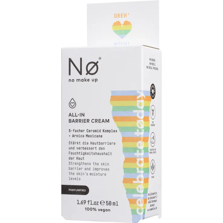 Nø Cosmetics No Make Up All-In Barrier Cream (50 ml)