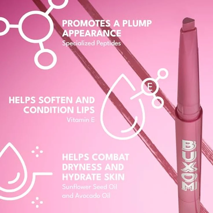 BUXOM Power Line Plumping Lip Liner Lipliner Powerful Plum 3 g – Bild 7