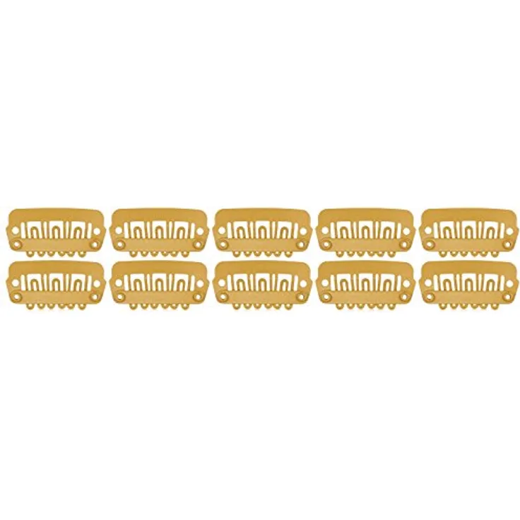 Balmain DoubleHair Clips beige, 1er Pack (1 x 10 Stück)