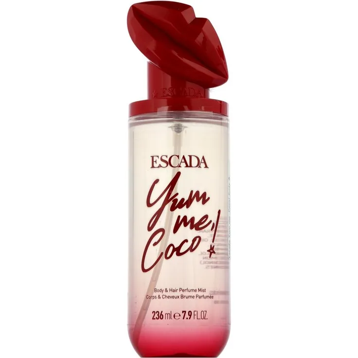 Escada LECKER MICH, COCO! Körperspray, 236 ml, frisches Gourmand-Aroma mit Kokosnuss, Jasmin und Moschus