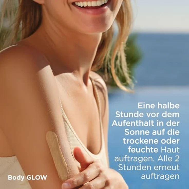 ISDIN Fotoprotector Body Glow Creme LSF 30, 200 ml mit straffender Wirkung und Sofort Glow-Effekt – Bild 9
