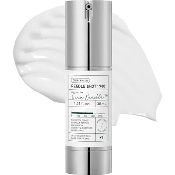 VT Cosmetics Reedle Shot 700, Gesichtsserum mit Cica Mikronadel-Technologie, Hyaluronsäure und Centella Asiatica – Anti-Aging Pflege für empfindliche, trockene Haut, vegan, 30 ml – Bild 1