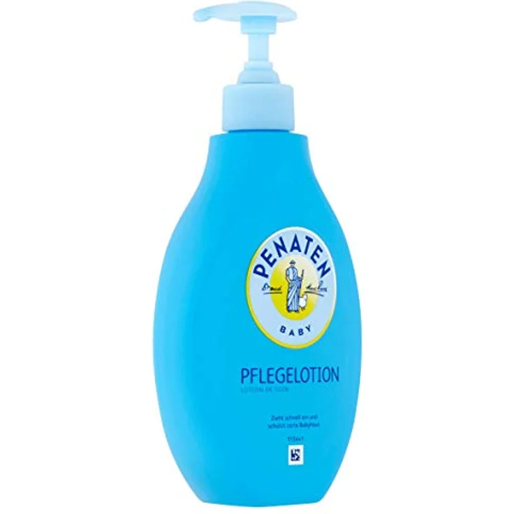 Penaten Pflege Lotion 400ml, Feuchtigkeitsspendende Körperlotion für empfindliche Babyhaut, 2er Pack – Bild 4