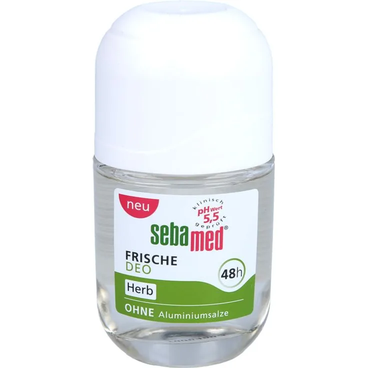 Sebamed Frische Deo herb Roll-on, 50 ml, sanfte Pflege für frisches Hautgefühl