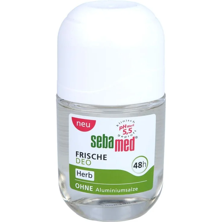 Sebamed Frische Deo herb Roll-on, 50 ml, sanfte Pflege für frisches Hautgefühl