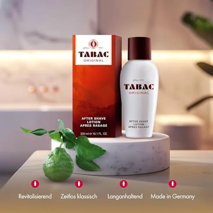 Tabac Tabac Original After Shave Lotion Maxi 300 ml – Bild 3