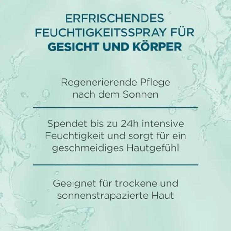 Garnier Ambre Solaire After Sun Spray, feuchtigkeitsspendende Pflege zur Bräunungsverlängerung, 150 ml – Bild 5