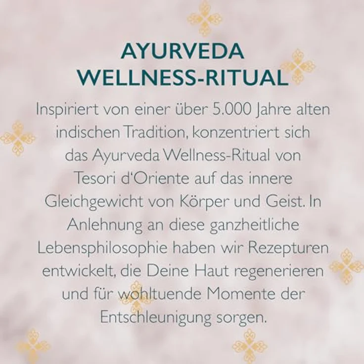 Tesori d'Oriente Ayurveda Aromatische Körpercreme 300 ml  – Bild 8