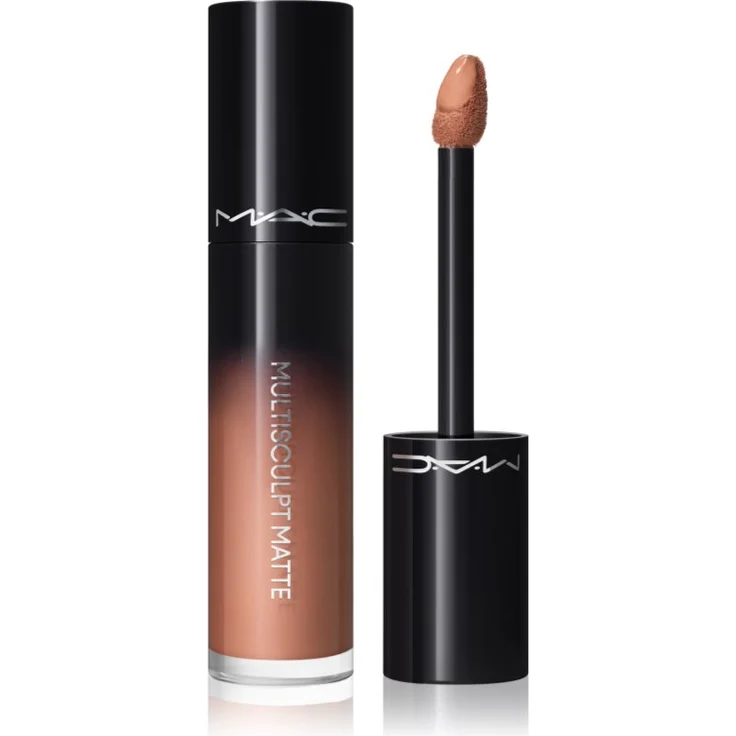MAC Cosmetics Multisculpt Matte Liquid Colour, multifunktionales Make-up für Augen, Lippen und Gesicht, matten Effekt, Farbton Buffed Up, 4.5 ml