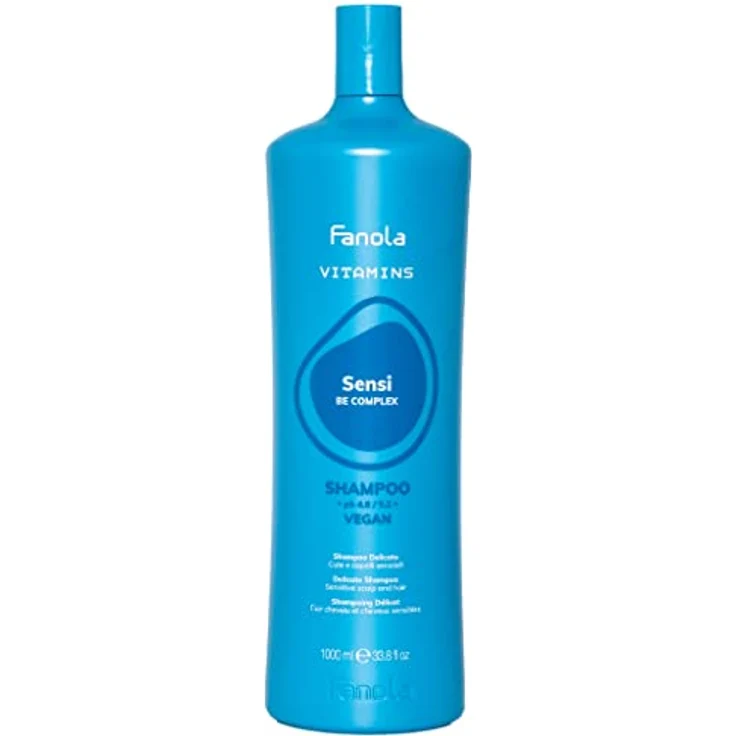 Fanola Vitamins, Sensi Care Shampoo Cute Sensibile, 1000 ml - Langlebig und flexibel, kühl und bequem – Bild 1