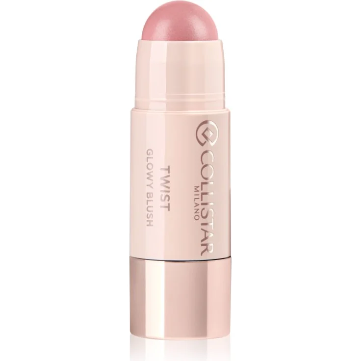 Collistar Twist Glowy Blush Creme-Rouge, leichter Blush-Stift für ein natürliches Rouge, 01 Supernova, 5 g