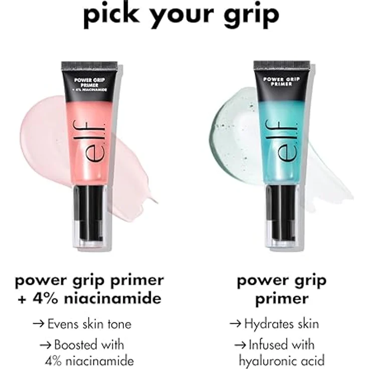 e.l.f. Cosmetics Power Grip Niacinamid Primer, Make-up-Primer mit 24 ml für einen makellosen Teint – Bild 7