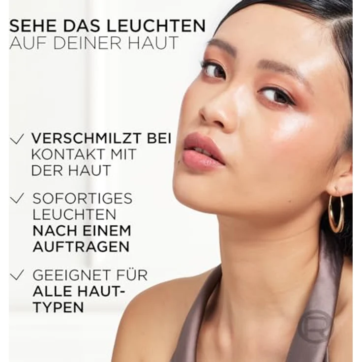 L’Oréal Paris Lumi Stick Glow, cremiger Highlighter in der Farbe 630 Cream Chic, 6.5 g – Bild 7