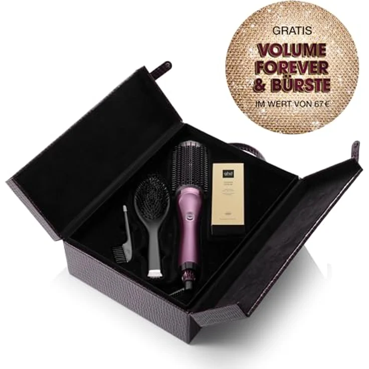 ghd Cherry Chic Duet Blowdry, Warmluftbürste 2-in-1 mit Heat-Air Xchange Technologie, elliptische Form für Volumen und Styling – Bild 5