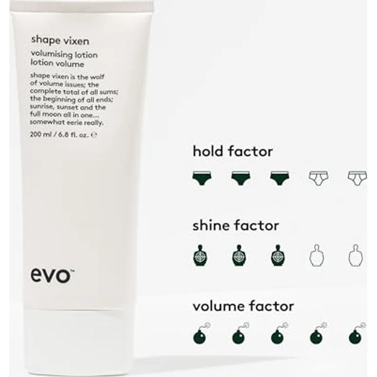 Evo Shape Vixen Volumising Lotion 200 ml – Bild 2
