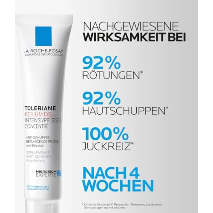La Roche-Posay Toleriane Kerium DS Intensivpflege, 40 ml - Für schuppende Haut und Rötungen, Mit Thermal Dermobiotic und Zink - Bei seborrhoischer Dermatitis – Bild 3