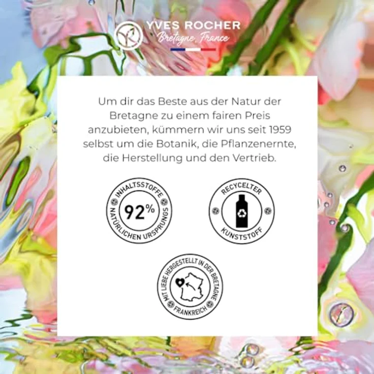 Yves Rocher Senteur Rose Duschgel, 200 ml für Damen, sanfte Reinigung und Feuchtigkeitspflege – Bild 7