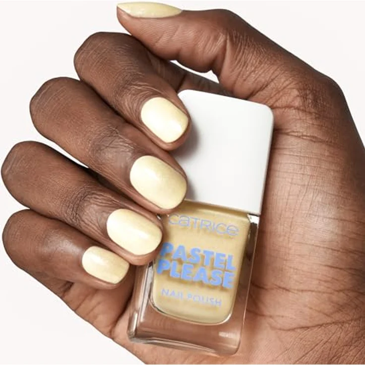Catrice Pastel Please Nail Polish, Nr. 030, Gelb, langanhaltend, hochpigmentiert, schimmernd, farbintensiv, 10.5ml – Bild 5