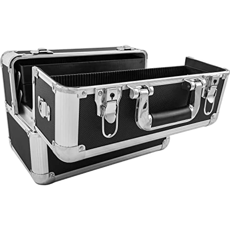 Anndora Beauty Case - Schwarz Silber – Bild 7