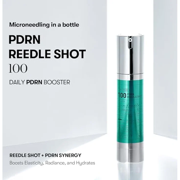VT Cosmetics PDRN Reedle Shot 100, festigendes Hautserum für hydratisierte und strahlende Haut, 50 ml – Bild 2