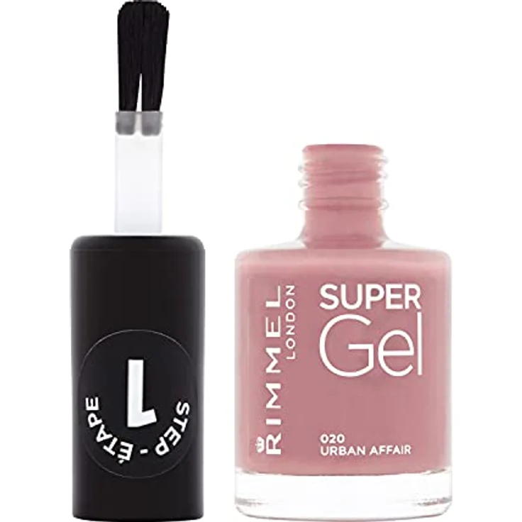 Rimmel London Super Gel STEP1 Gel-Nagellack 020 Urban Affair 12 ml  – Bild 2