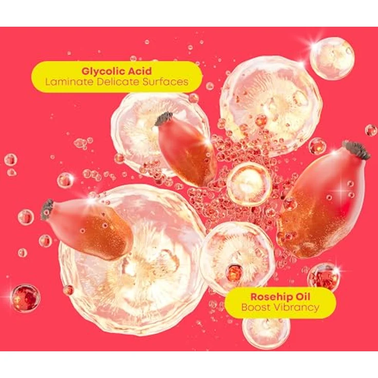 Matrix Leave In Spray für gefärbtes und stumpfes Haar, leuchtende und geschützte Farbe, formuliert mit Glykolsäure und Hagebuttenöl, sulfatfrei, Glow Mania, 250 ml – Bild 5