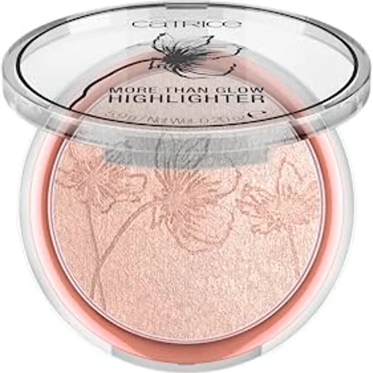 Catrice More Than Glow Highlighter, Nr. 020, Pink, intensiv, schimmernd, metallisch, vegan, ölfrei, ohne Parfüm, ohne Alkohol, 1er Pack (5.9g)