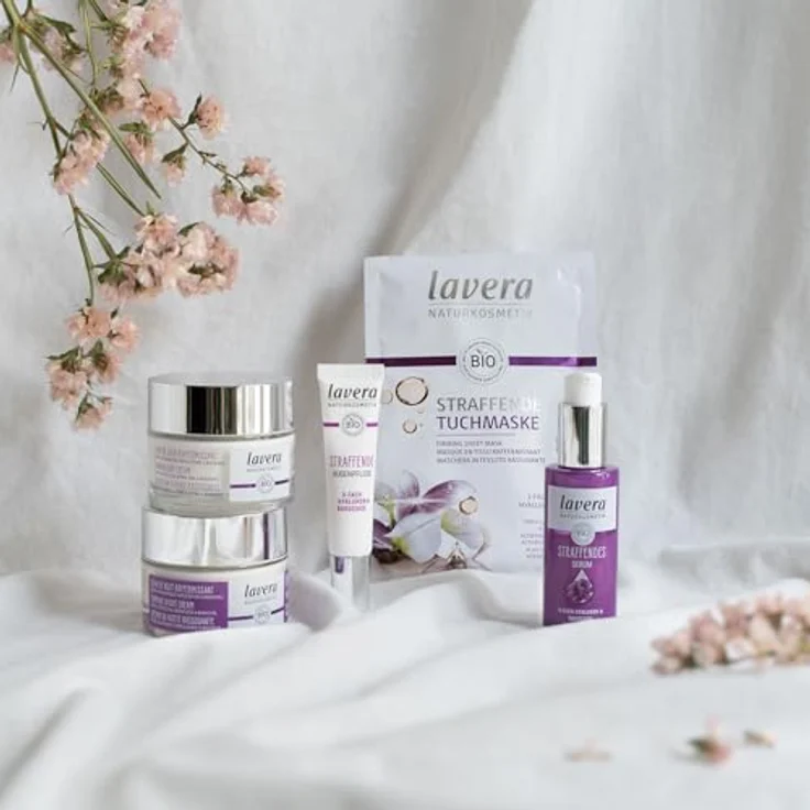 lavera Straffende Tagespflege, 50 ml, für strahlend frischen Teint und geschmeidiges Hautgefühl, auch für sensible Haut geeignet – Bild 4