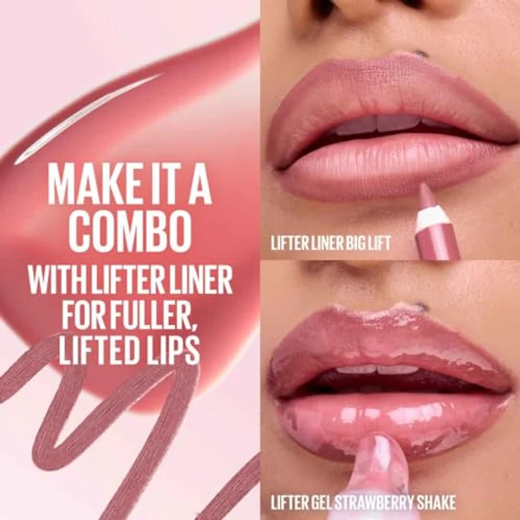 MAYBELLINE NEW YORK Lifter Gel Lippenöl, hochglänzender Lipgloss für Damen, Farbton 004 Sugar Spritz, 6.6 ml – Bild 10
