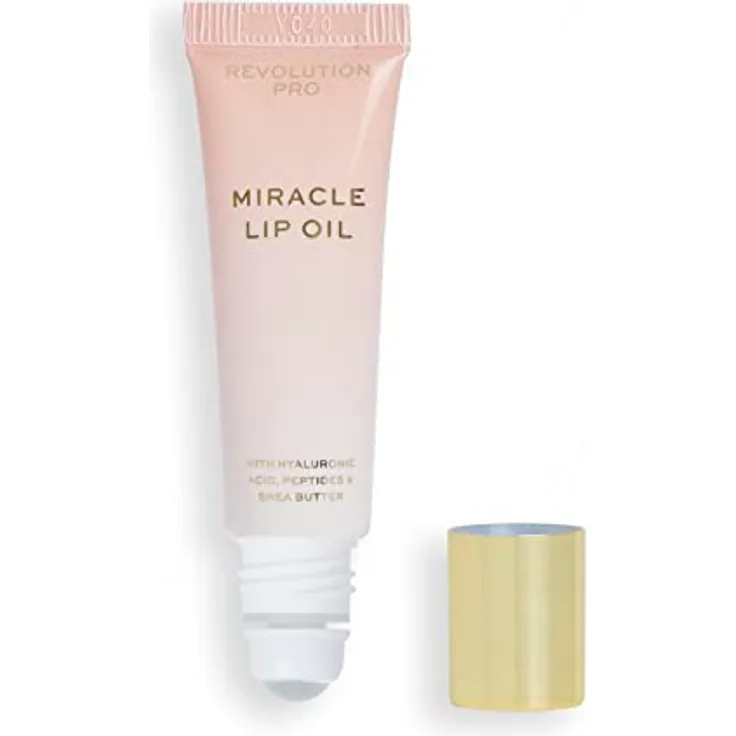 Revolution Pro, Miracle Lip Oil, feuchtigkeitsspendendes Supercharged Serum, lang anhaltender Hochglanz, Rosenduft, 8ml