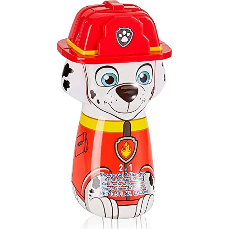 Nickelodeon Paw Patrol Marshall Duschgel und Shampoo 2in1 400 ml für Kinder – Bild 2
