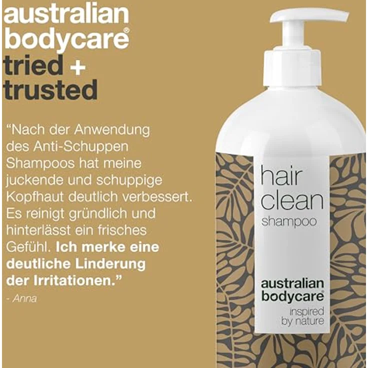 Australian Bodycare Anti-Schuppen Shampoo mit 4-Terpineol, für juckende und trockene Kopfhaut, Pflege bei Psoriasis & Ekzemen, 250 ml – Bild 5