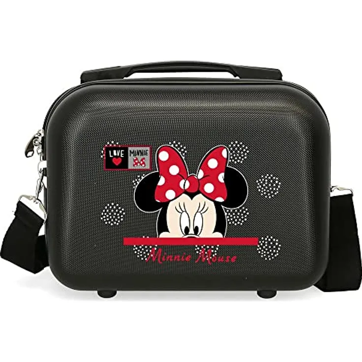 Disney 2163921 My Pretty Bow Kulturbeutel, anpassbar, Grau, 29 x 21 x 15 cm, starr, ABS 9,14 l, 0,84 kg