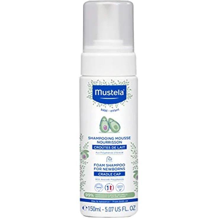 Mustela Foam Shampoo For Newborns 150 ml – Bild 2