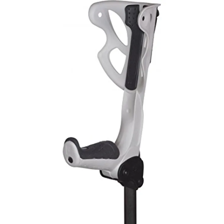 Antar Unterarmstütze ERGODYNAMIC L, Ergonomische Unterarmstütze mit Verdrehsicherung und Stoßdämpfersystem, groß, weiß, 610 g