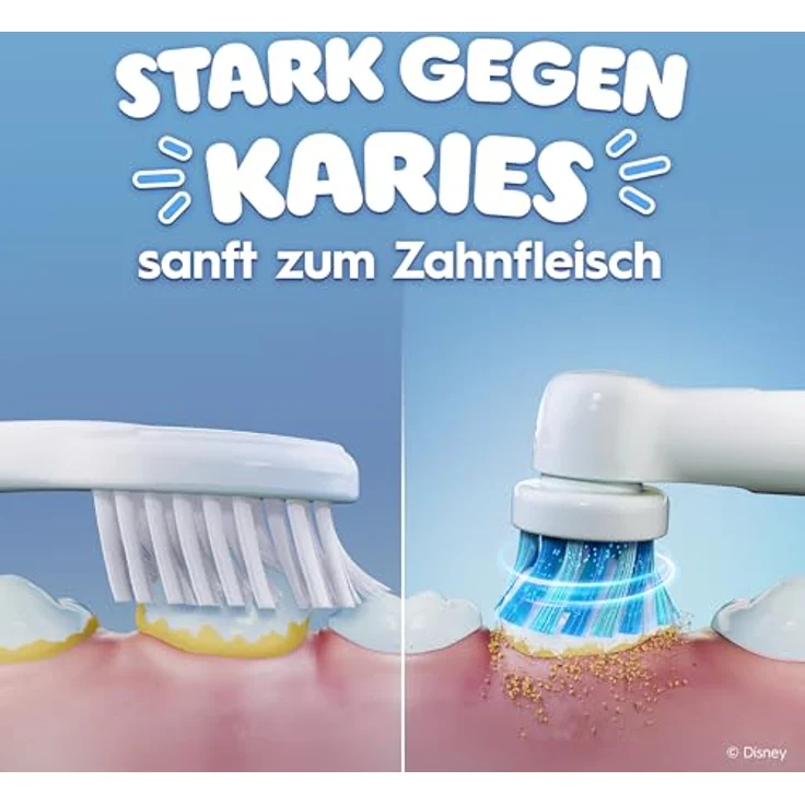 Braun Oral-B PRO Kids 3+ Aufsteckbürsten König der Löwen, 8er Pack, extra weiche Borsten für sanfte Reinigung – Bild 3