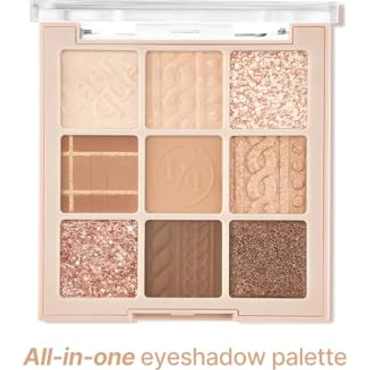 Dasique Eye Shadow Palette, Lidschattenpalette Farbton 15 Beige Knit, 7 g, hohe Pigmentierung, matt und glitzernd, langanhaltend – Bild 3