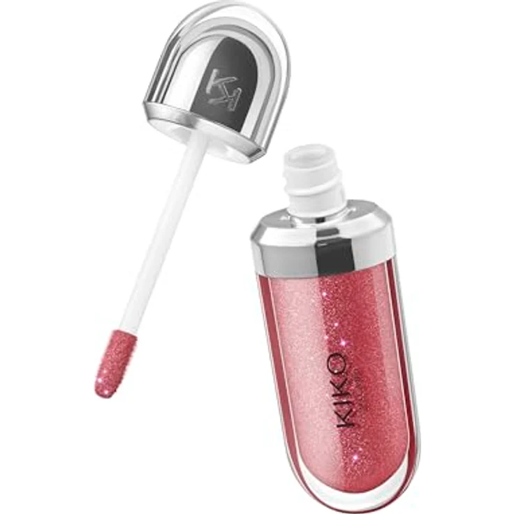 KIKO Milano 3D Hydra Lipgloss, Hydratisierendes Lipgloss mit hohem Glanz, Farbton 22 Sparkling Red Garnet, 6.5 ml – Bild 14