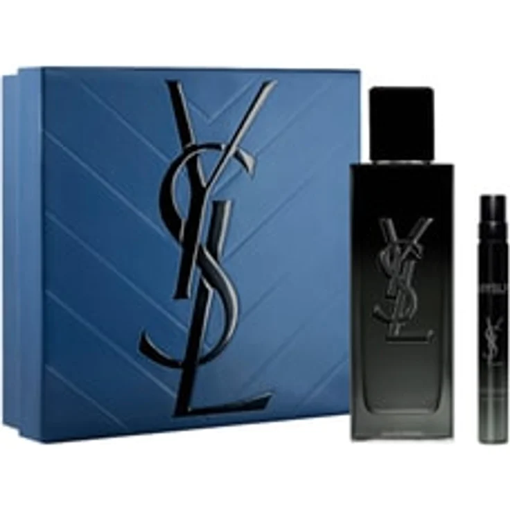 Yves Saint Laurent MYSLF Eau de Parfum Set, 100 ml + 10 ml Reisegröße, frischer blumiger Holzduft mit maskulinem Charakter