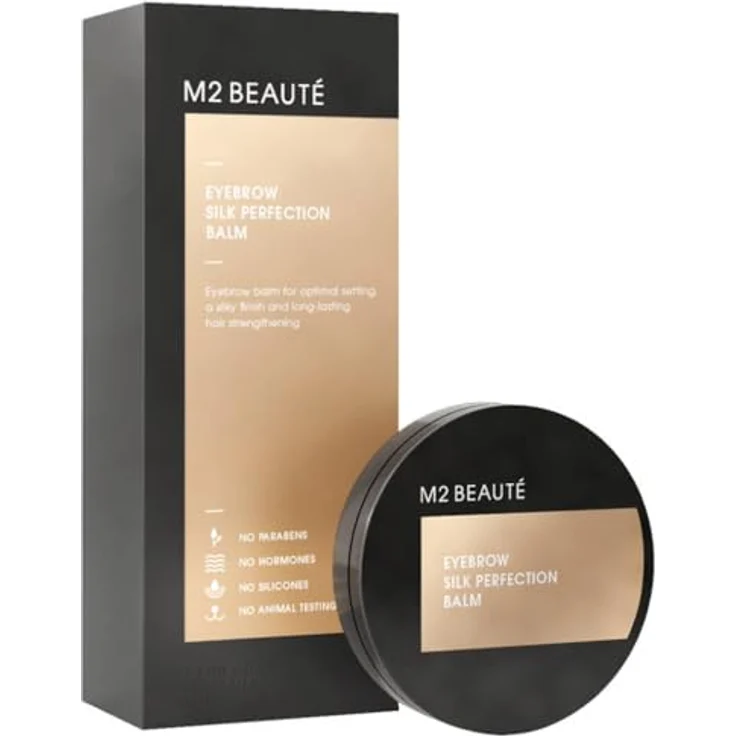 M2 BEAUTÉ Silk Perfection Augenbrauenbalsam 5 ml, stärkend und feuchtigkeitsspendend – Bild 5