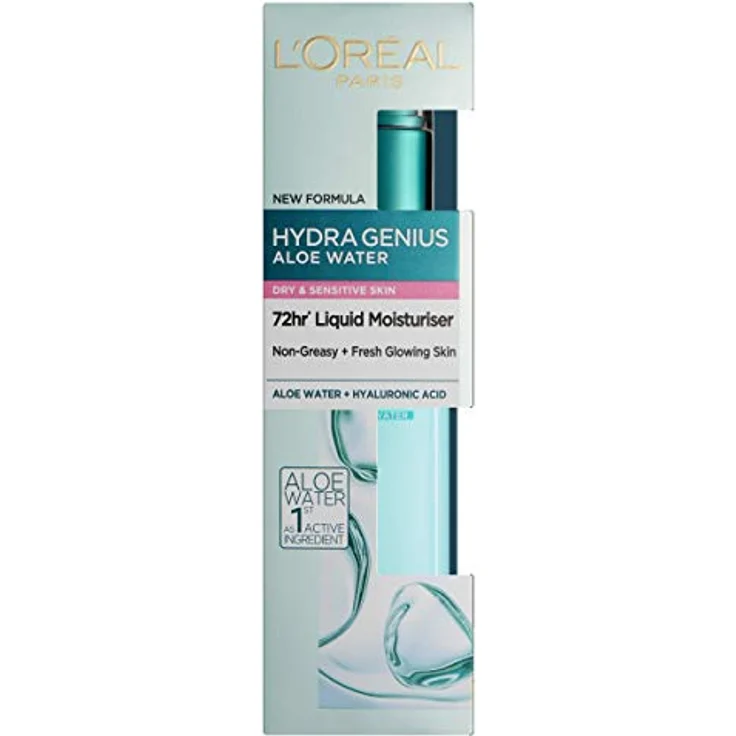 L'Oréal Paris Hydra Genius The Liquid Care Feuchtigkeitsgel mit Aloe Vera 70 ml für Frauen – Bild 3