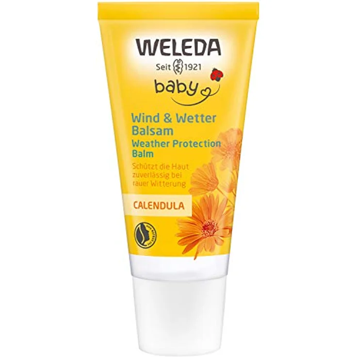 Weleda Baby Wind- und Wetterbalsam Ringelblumen Schutzbalsam 30 ml Tagespflege für Damen und Herren – Bild 2