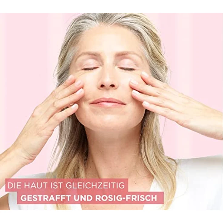 L'Oréal Paris Age Perfect Golden Age Stimulierend-kühlende Nachtpflege für eine ebenmäßige & strahlende Haut & rosig frische Ausstrahlung mit Pfingsrosen-Zellen, Calcium und Vitamin B3 & LSF 20, 50ml – Bild 4
