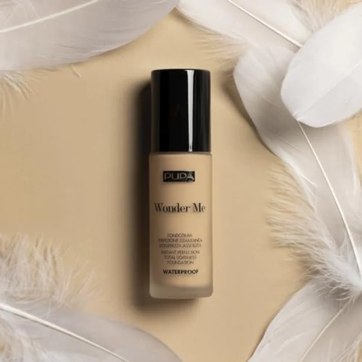 Pupa Wonder Me Fluid Foundation (030 Medium Beige Neutral) - Wasserfeste Foundation mit sofortiger Perfektion, langanhaltend und feuchtigkeitsbeständig - Größe 30 ml – Bild 5
