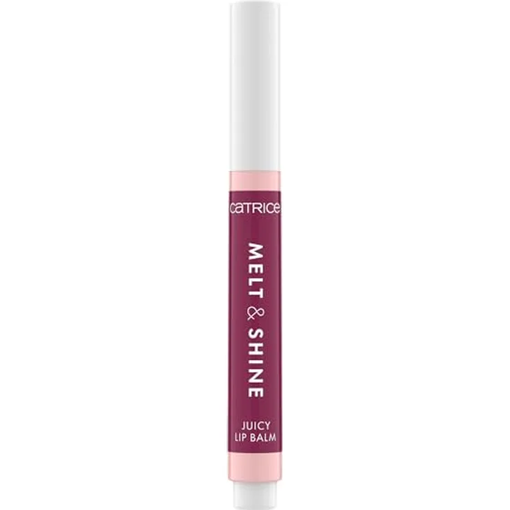 Catrice Melt & Shine Juicy Lip Balm Nr. 080, Violett, feuchtigkeitsspendend, vergrößernd, glänzend, vegan, ölfrei, 1.3g
