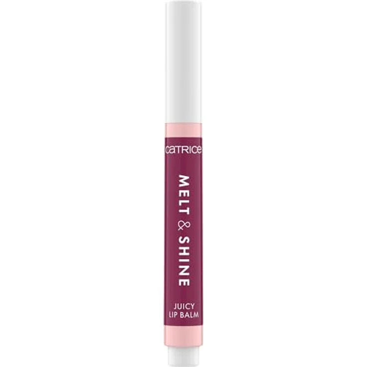 Catrice Melt & Shine Juicy Lip Balm Nr. 080, Violett, feuchtigkeitsspendend, vergrößernd, glänzend, vegan, ölfrei, 1.3g – Bild 1