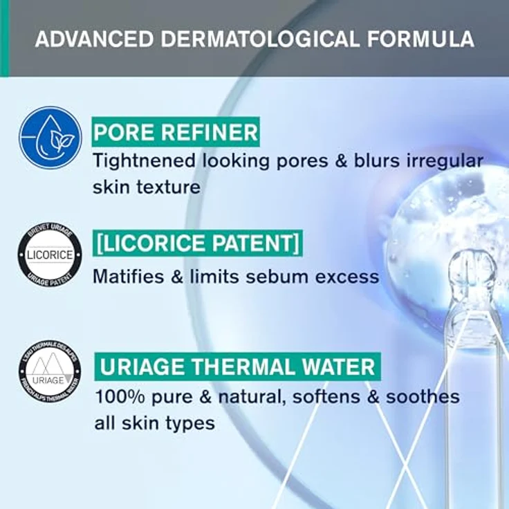 Uriage Hygiëne Eau Micellaire Thermale Lotion 500 ml, für Mischhaut geeignet – Bild 5