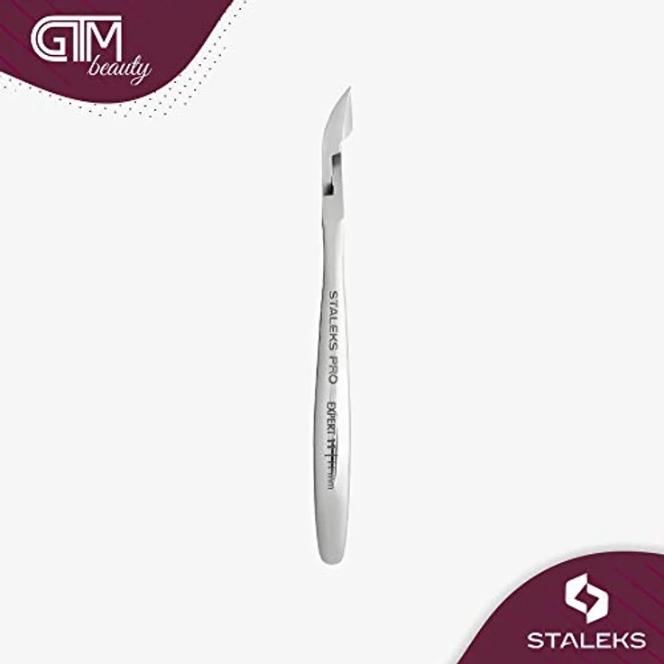 Staleks Expert 11, Professionelle Nagelhautzange für präzise Nagelpflege, 11 cm, robustes Metall – Bild 5