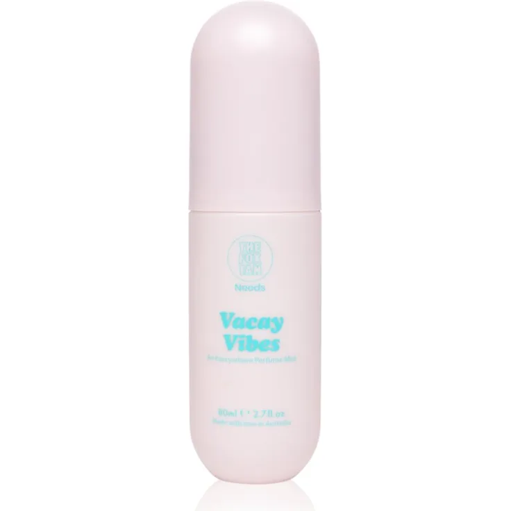 The Fox Tan Everywhere Parfume Mist Vacay Vibes, parfümiertes Bodyspray für Damen, 80 ml, fruchtiger und blumiger Duft für warmes Wetter